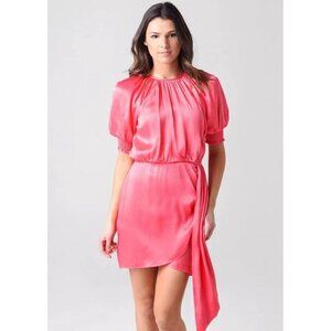 NWT Women's - Saylor Zulu Pink Gathered Dress, Size XL
